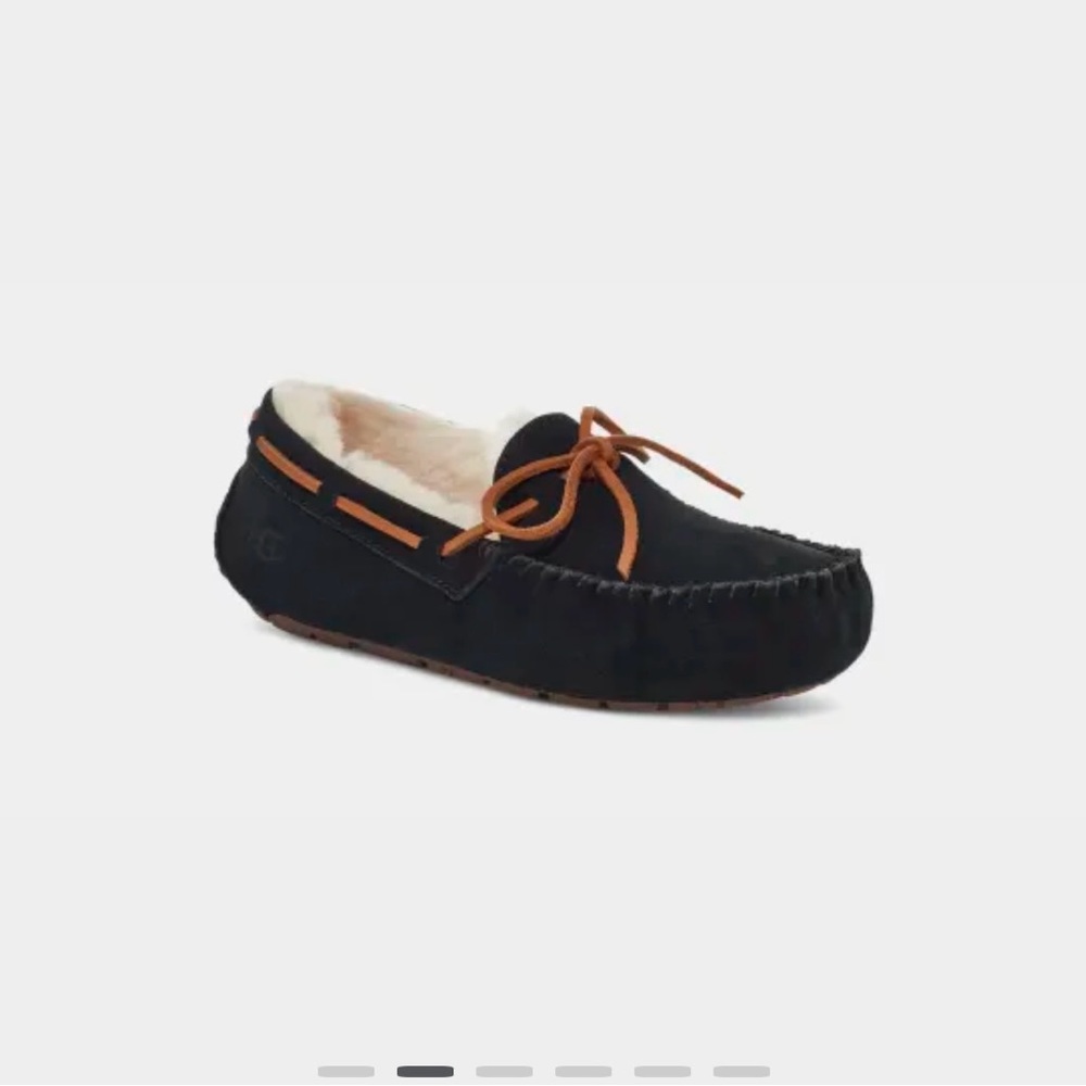 UGG Dakota black moccasins